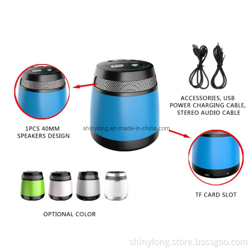 Mini Cute Portable Bluetooth Speaker